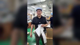 Glassine translúcido de saco de papel sem plástico para pacote de armazenamento de roupas