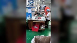 Bolsa de exibição de varejo leve e segura personalizada com janela transparente e transparente