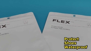 Saco com zíper para sapatos a granel à prova de poeira e à prova d'água para marcas e varejistas de calçados