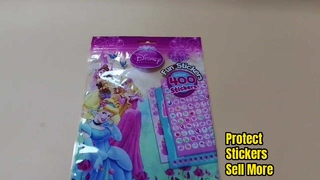 Sacos plásticos protetores transparentes para armazenamento de adesivos e embalagens de varejo no atacado