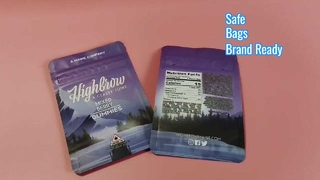 Sacos Ziplock personalizados resistentes a crianças para soluções de conformidade e branding de cannabis