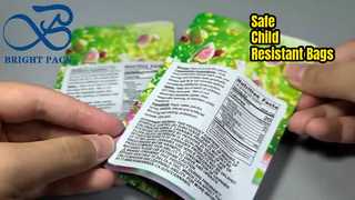 Fornecedor de bolsa resistente a crianças patenteada nos EUA