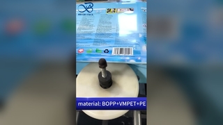 Saco de embalagem de cápsulas de detergente para a roupa: Bolsa personalizada à prova de vazamentos resistente a crianças B2B