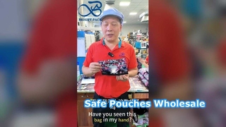 Bolsas personalizadas resistentes a crianças no atacado direto da fábrica para embalagens de cannabis