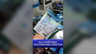 Saco plástico para fio dental OPP + CPP aprovado pela FDA: Suprimentos clínicos por atacado sanitários B2B