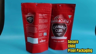 Sacos plásticos à prova de crianças patenteados nos EUA para conformidade regulatória sobre cannabis e produtos farmacêuticos