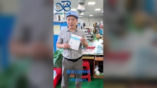 Saco de plástico com saco de empacotamento visual Resealable durável da janela clara