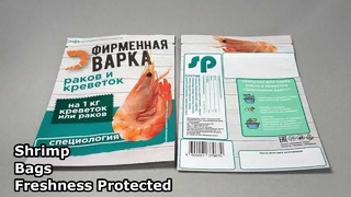 saco ziplock mylar atacado para camarão