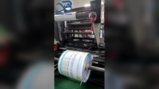 Saco de embalagem de produto de varejo reforçado com bolsa de plástico