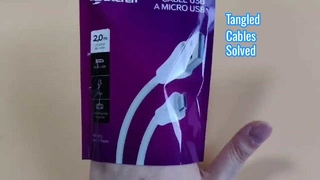 Sacos de armazenamento de cabo USB de plástico durável para necessidades de organização e proteção de viagens