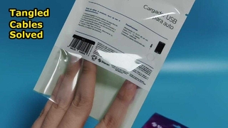 Cabo USB Bolsa portátil à prova d'água em massa para marcas de acessórios eletrônicos