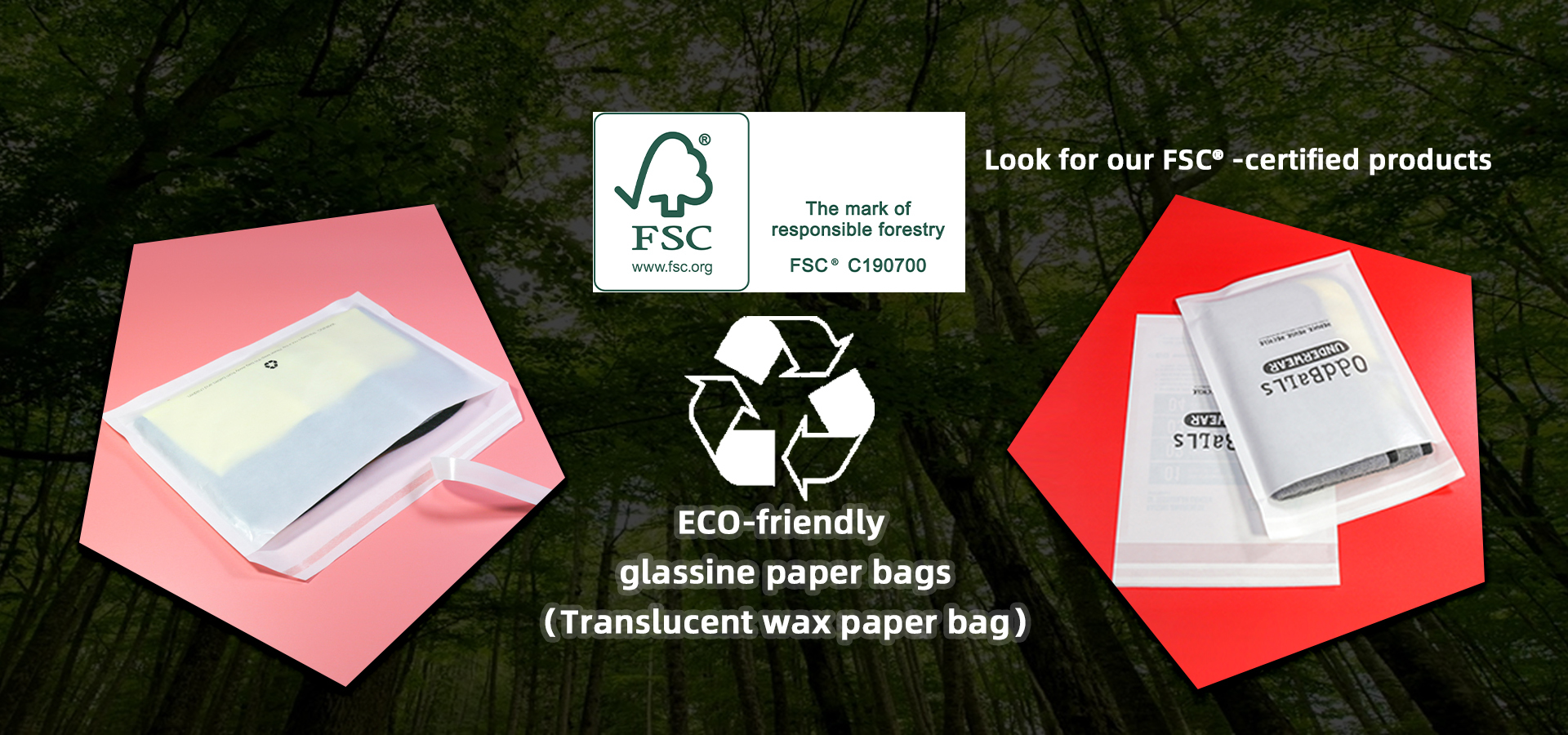 qualidade Sacos de papel de vidro fábrica