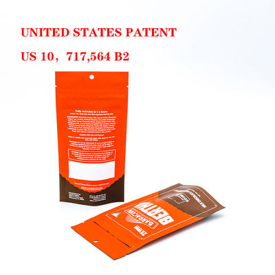 Sacos de segurança para crianças com resistência a odores e fechadura de fecho de plástico auto-sustentável