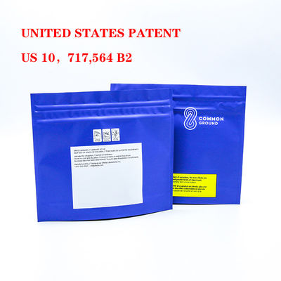 Saco de embalagem de tabaco de animais de estimação Aluminized Composite Moisture Proof Zipper Bag