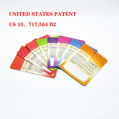 Sacos Mylar à prova de cheiro e resistentes a crianças com fecho de fecho de plástico seguro para embalagens de tabaco