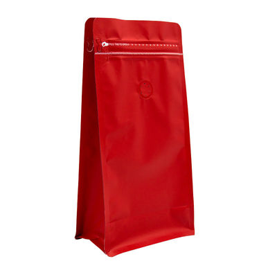 Saco de café de plástico exclusivo 1 kg 1 Lb 1/2 Lb única válvula de escape de sentido único