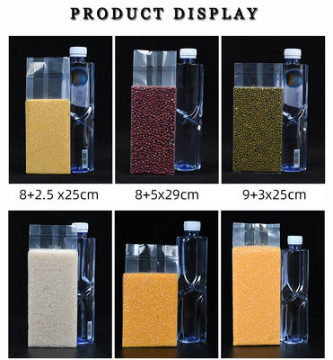 Saco de vácuo personalizado de embalagem laminado selante de plástico para retorte de alimentos saco de selos de volta