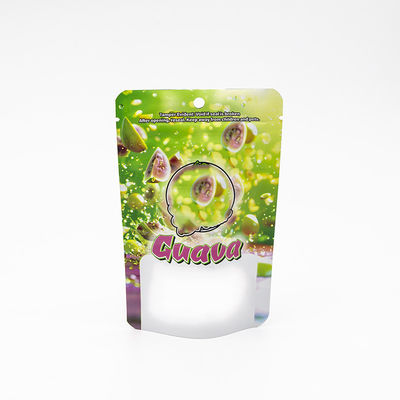 Sacos Mylar descartáveis pretos resistentes a crianças Saco de ervas daninhas poliéster