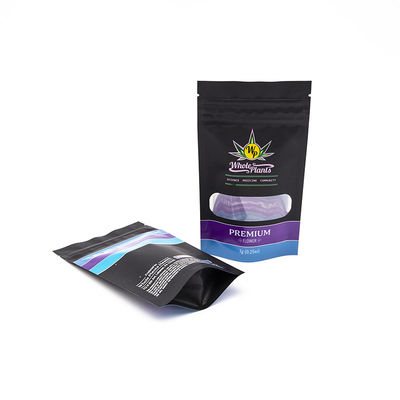 Saco de maconha de vapor descartável Premium Saco de maconha personalizado Saco de embalagem de poliéster resistente a crianças