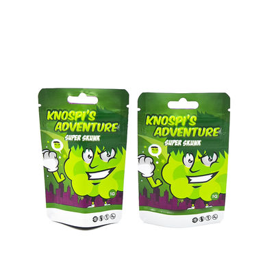 Saco de embalagem de cigarros de tabaco Mylar Saco de embalagem de tabaco de embalagem de 3 lados Saco de embalagem de embalagem de plástico em folha de alumínio impressa