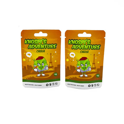 Bolsa de embalagem de plástico à prova de odor resistente a crianças Bolsas Mylar impressas personalizadas