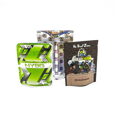 Cigarro de tabaco fechado de três lados em bolsas Mylar