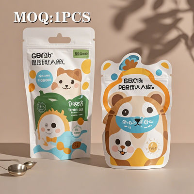 Saco de fecho Mylar durável para ervas daninhas com desenho de corte a óleo