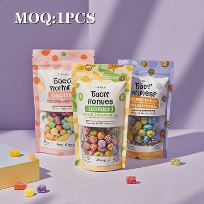 Logotipo personalizado Bolsas Mylar 3 lados Bolsa selada com fechadura por fechadura plástica embalagem de tabaco