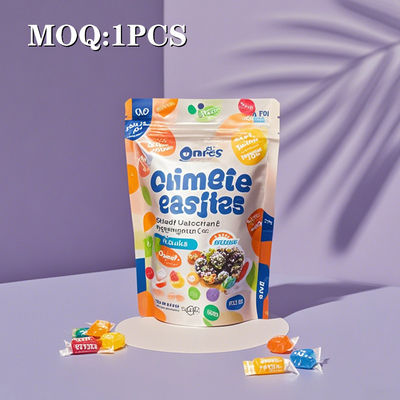 Saco de embalagem de alimentos conveniente e sustentável materiais biodegradáveis herméticos resistentes à umidade