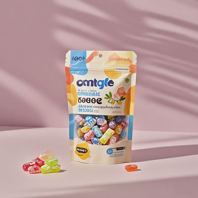 Eco-friendly reciclável 3 lado selos saco saco plástico fechado saco reciclagem sacos mylar