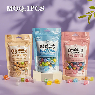 Saco plástico reciclável versátil para embalagens de alimentos ecológicas