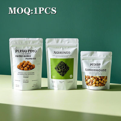 Embalagem de alimentos de plástico refechável impressa digital Folha de alumínio ziplock 3.5g 7g 14g Zipper Proof Smell Candy Gummies Mylar Bag