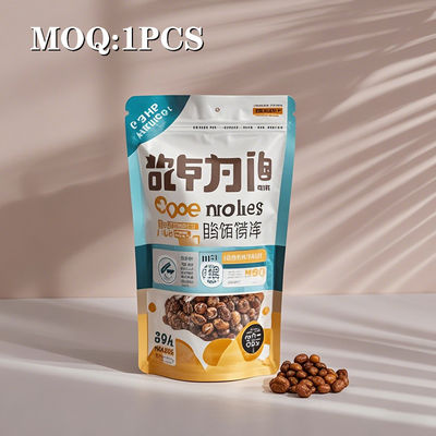 Embalagem de bolsas de polietileno de nylon de plástico para pão, sanduíches e biscoitos