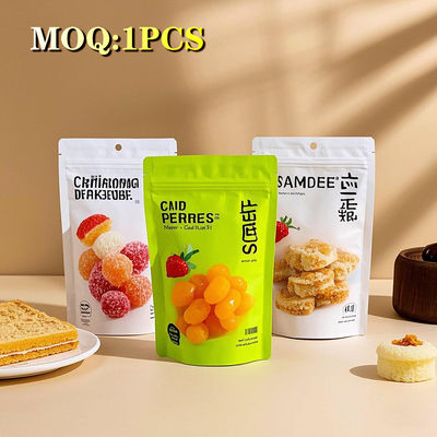 Impresso sob medida 7g 14g 28g Holográfico Formas Especiais Corte a Die Sacos Mylar 3.5g Cali Pack Bolsa Com Ziplock