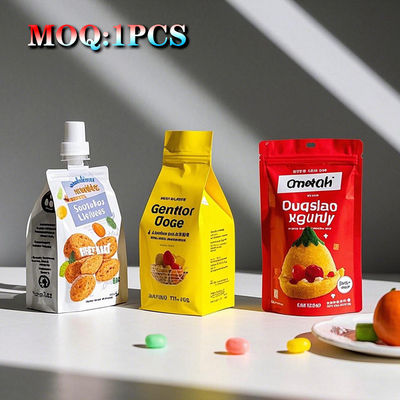 Venda por Venda Impresso Personalizado Durável de Grau Alimentar Sealable Childproof Gummy Candy Die Cut 3.5 Mylar Bags