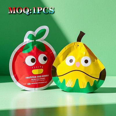 Bolsas de embalagem de doces impressas sob medida Bolsas de embalagem de plástico Biscoitos Snack Bolsas de ziplock Bolsas de embalagem de plástico Bolsa de pé