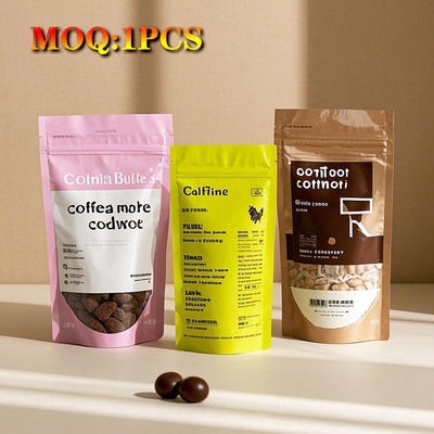 Impressão personalizada 1g 3.5g 7g 14g 28g Reservatório à prova de cheiro 3 laterais Flat Mylar Bag