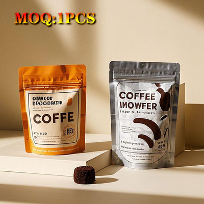 Venda por atacado Bolsas de plástico refeitáveis personalizadas Embalagens de alimentos Bolsa de cadeado com logotipo