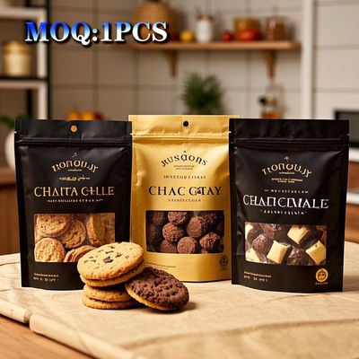 Sacos de embalagem em pó duráveis com impressões personalizadas para segurança alimentar