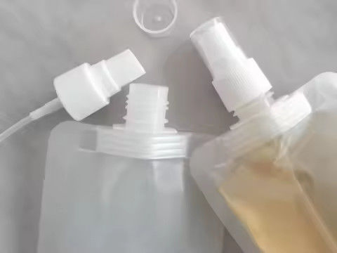 Saco de embalagem personalizado com spray Flip-Top para Tonico Tratamento e Shampoo