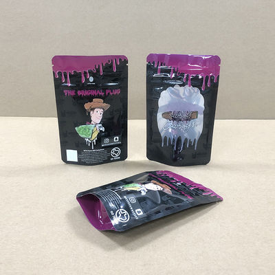 Material metalizado Barreira à prova de cheiro Ideal para embalagem de flores e comestíveis com fechamento seguro