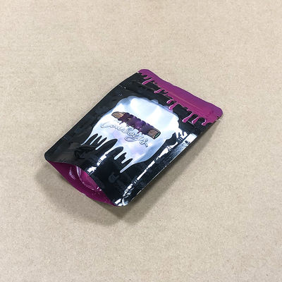 Bolso de polegar de qualidade alimentar com fecho de fecho em frescura e aromas