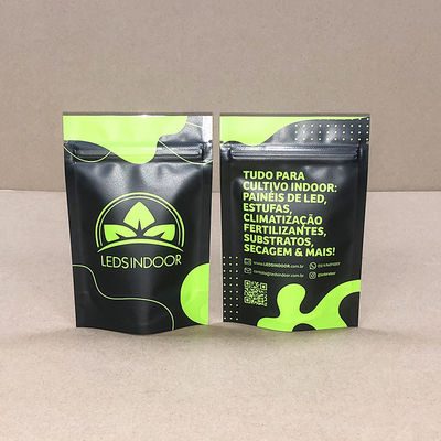 Saco de fecho resistente a crianças com filmes de alta barreira que impedem que os odores saem e impedem que a umidade entre