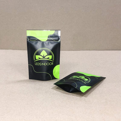 Embalagem flexível com fecho de fecho à prova de crianças para medicamentos de ervas medicinais medicamentos e suplementos dietéticos