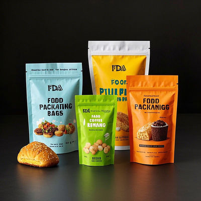 Sacos de embalagem de alimentos compostos de várias camadas certificados pela FDA
