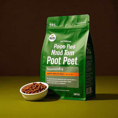 Sacos Ziplock Resistentes a Crianças Certificados ASTM Impresso sob medida para alimentos para animais de estimação