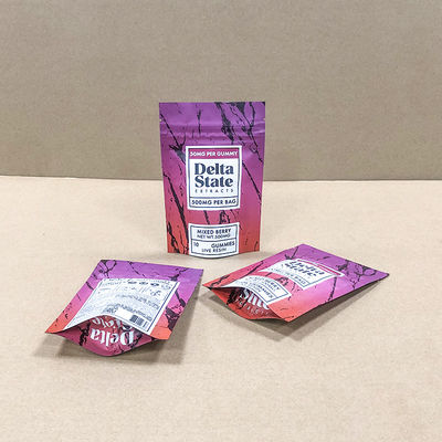 Personalized Smell-Proof Zipper Bags | Mylar Cigar/Tobacco Pouches | Resealable Plastic Herb & Weed Packaging