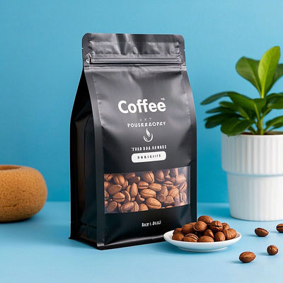 Premium Food Safe Oito lados de vedação de fundo plano Saco à prova d'água e reutilizável