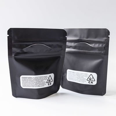 Sacos de fecho resistentes a crianças Compatível com a FDA Material de PE de qualidade alimentar Dimensões personalizadas Impressão