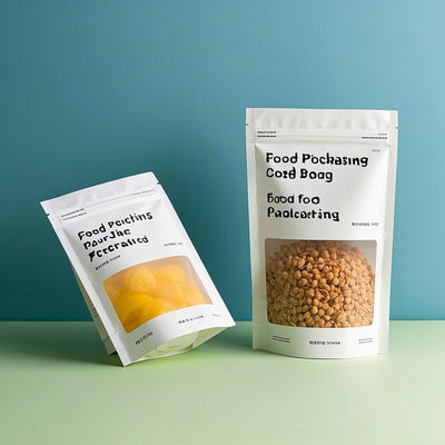 Sacos de embalagem de alimentos de camadas múltiplas de alta qualidade Compatíveis com a FDA Dimensões personalizadas Impressão para lanches / café / alimentos secos